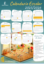 Calendario escolar 25/26